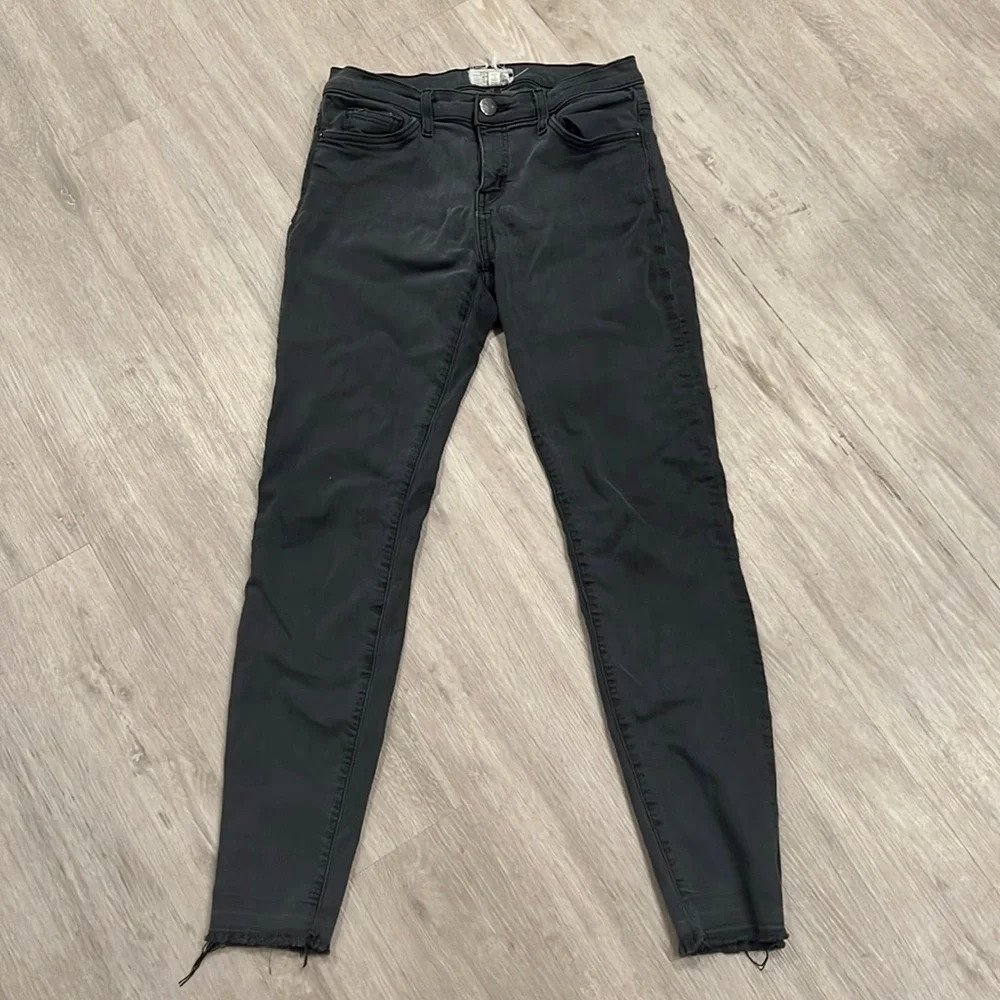 Current/Elliott Black Wash Jeans Size 6